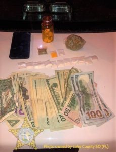 Leesburg man nabbed on hefty drug charges after found passed out on porch