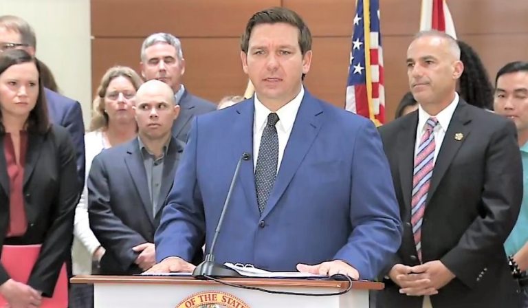 989.5% increase in COVID-19 cases since DeSantis reopened Florida