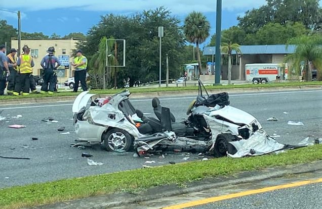 Four trauma-alerted to area hospitals after two-vehicle crash in Leesburg