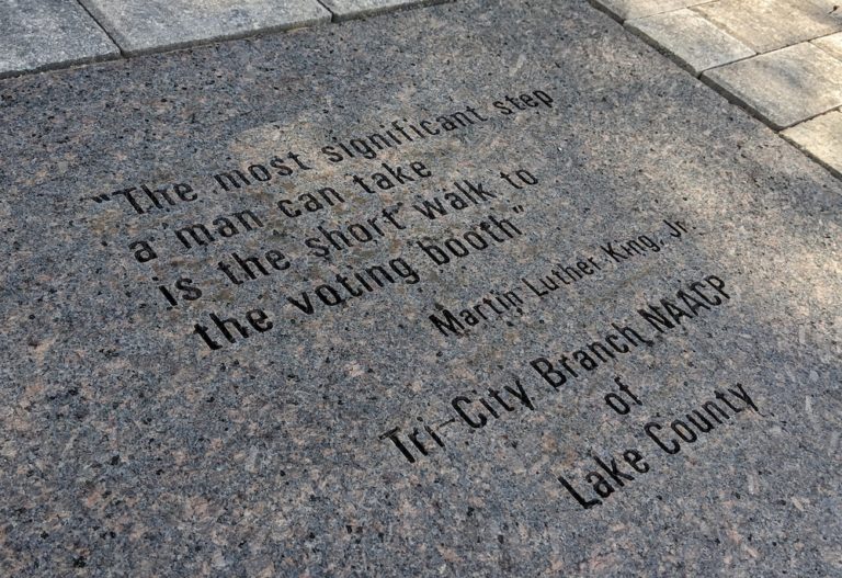The Most Significant Step Quote By MLK Jr. At Venetian Gardens In Leesburg