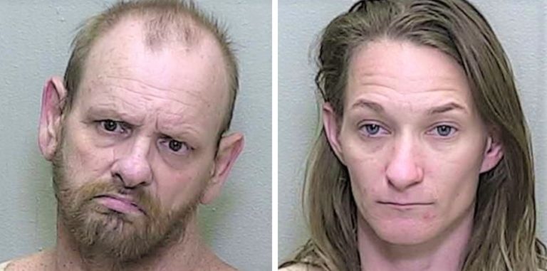 Leesburg man and Fruitland Park gal pal jailed after theft at Summerfield Wal-Mart