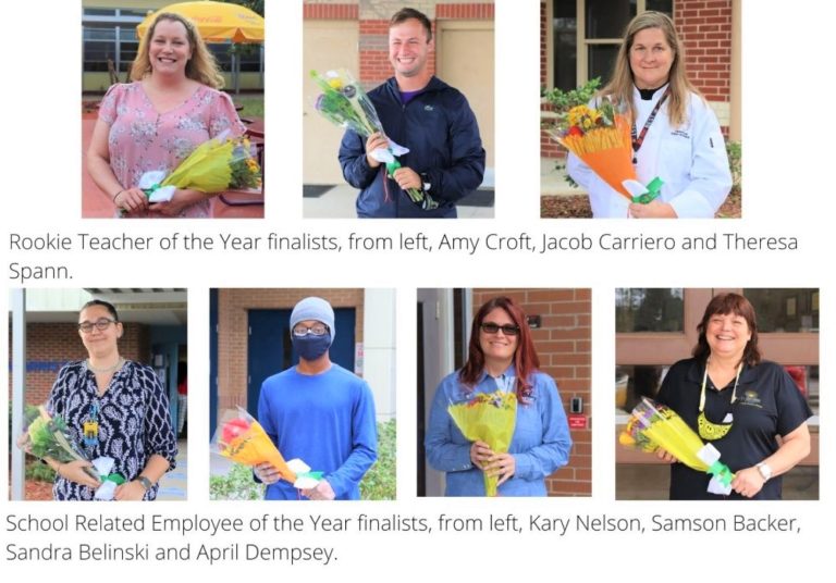 Lake County School District names top rookie teachers and school-related employees
