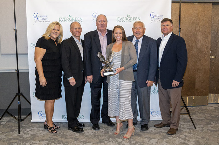 Habitat for Humanity of Lake Sumter Florida received the 2020 Non Profit of the Year Award. The award was presented by the Lake County Chamber Alliance.