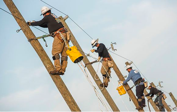 Duke Energy line worker training