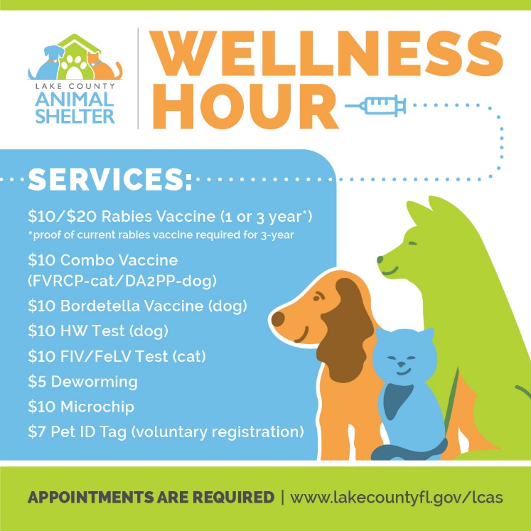Lake County Animal Shelter launches wellness program for cats and dogs