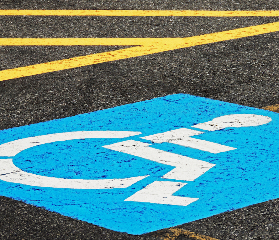 Handicapped parking