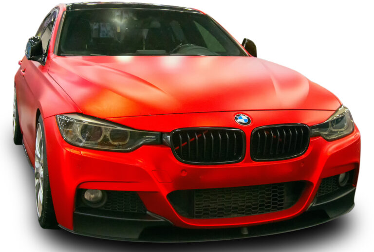 red BMW