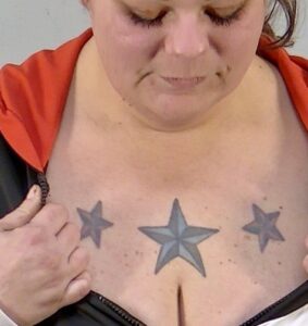 Jamie Elizabeth Crooms star shaped tattoos led to her arrest