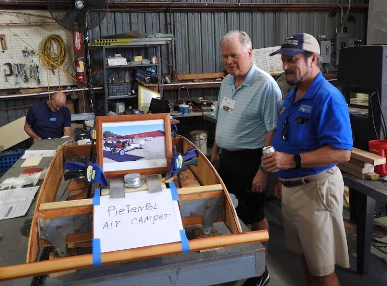 The Villages Aviation Club visits EAA Chapter 534 in Leesburg
