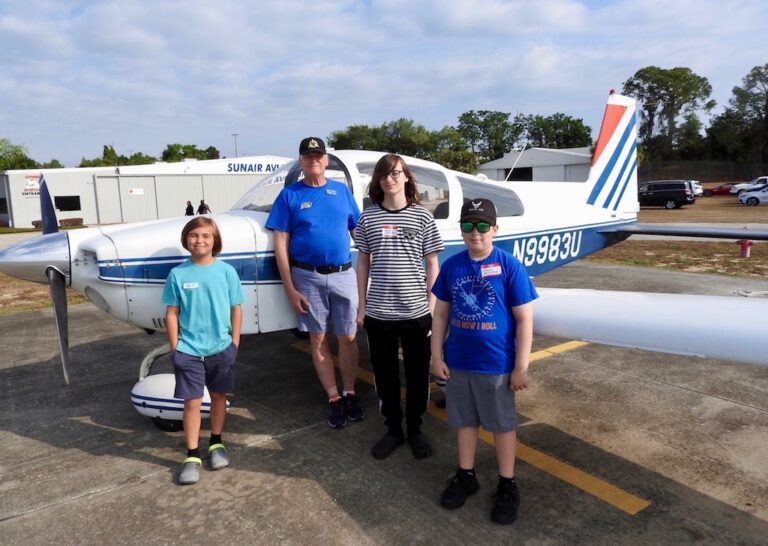 Leesburg Experimental Aircraft Association members take Young Eagles into the skies 