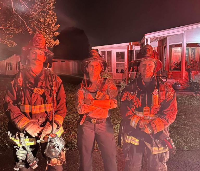Leesburg firefighters rescue victim from mobile home fire