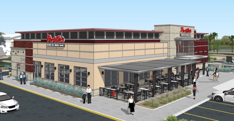 Portillo's provided this rendering of the planned restaurant in Clermont