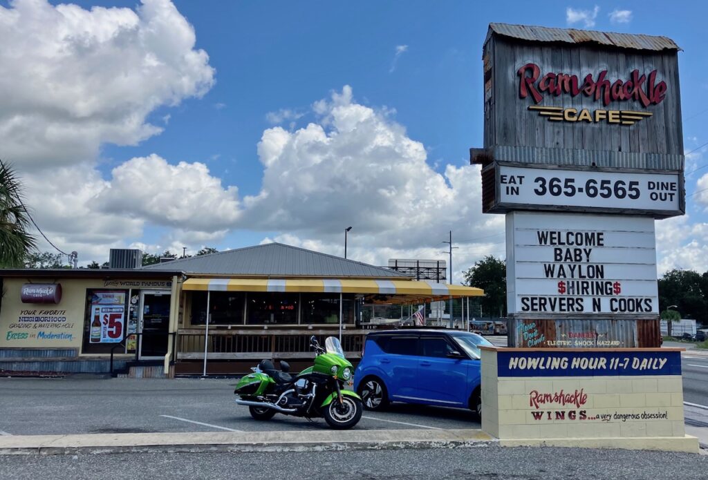 Ramshackle Cafe is a landmark in Leesburg Ramshackle Cafe is a landmark in Leesburg