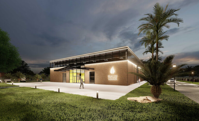 Beacon College provided this rendering of the new fitness center to be built