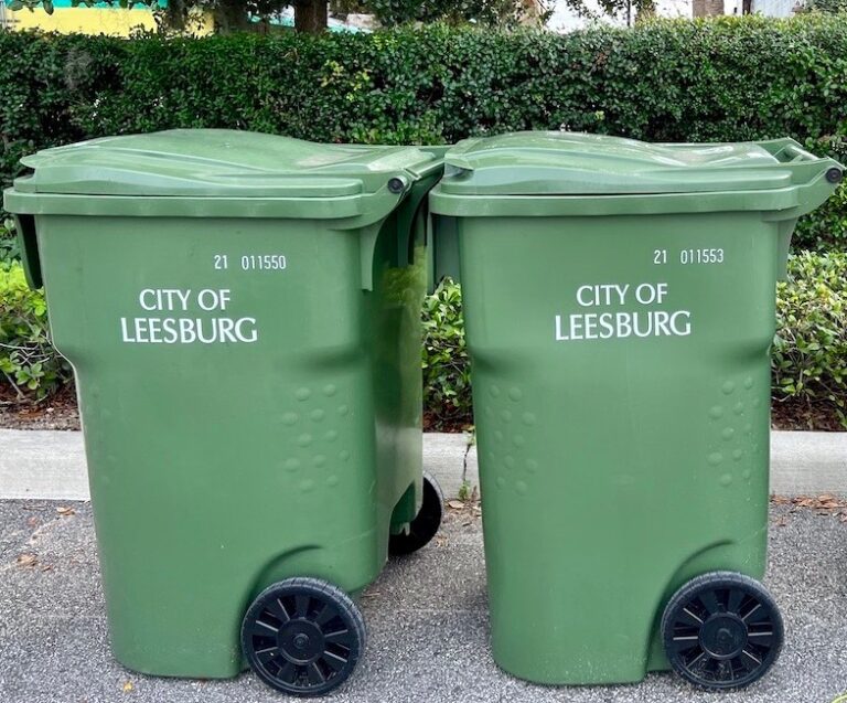 Leesburg Garbage cans