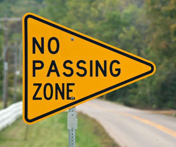 No Passing Zone