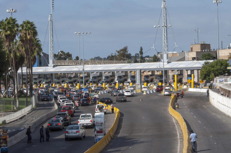 Tijuana border crossing