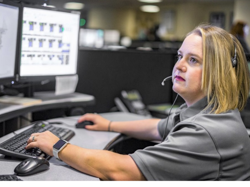 Lake County dispatcher