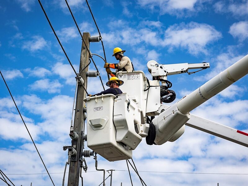 Leesburg Electric Linemen Repair Electric System