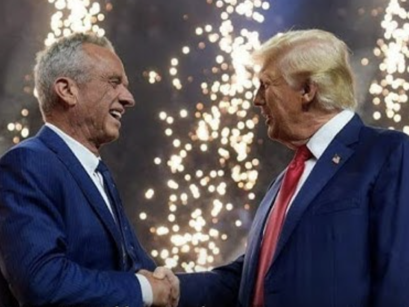 Robert F. Kennedy Jr. and Donald Trump