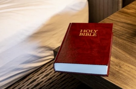 Bible in Hotel