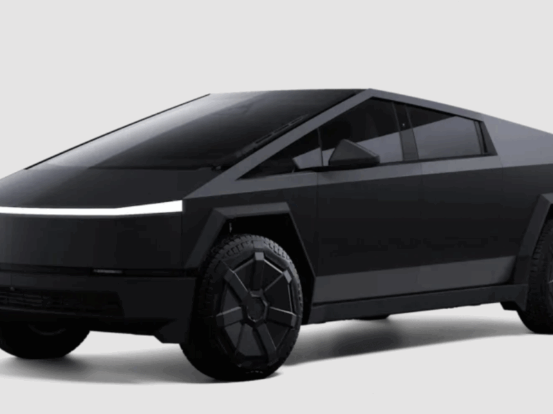 Black Cyber Truck