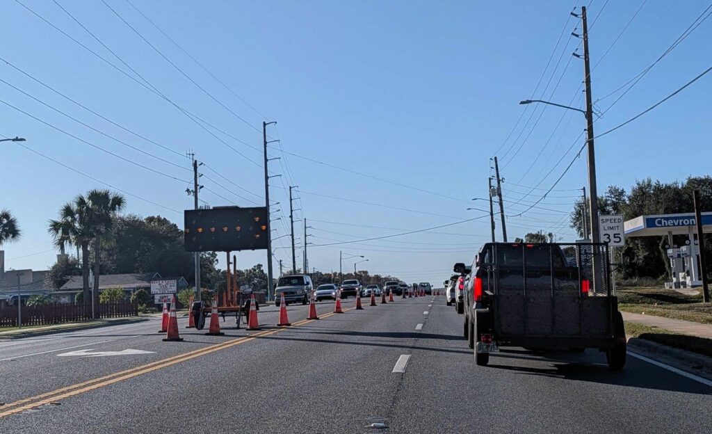 U.S. Highway 27 in Leesburg down to one lane before Christmas for repaving
