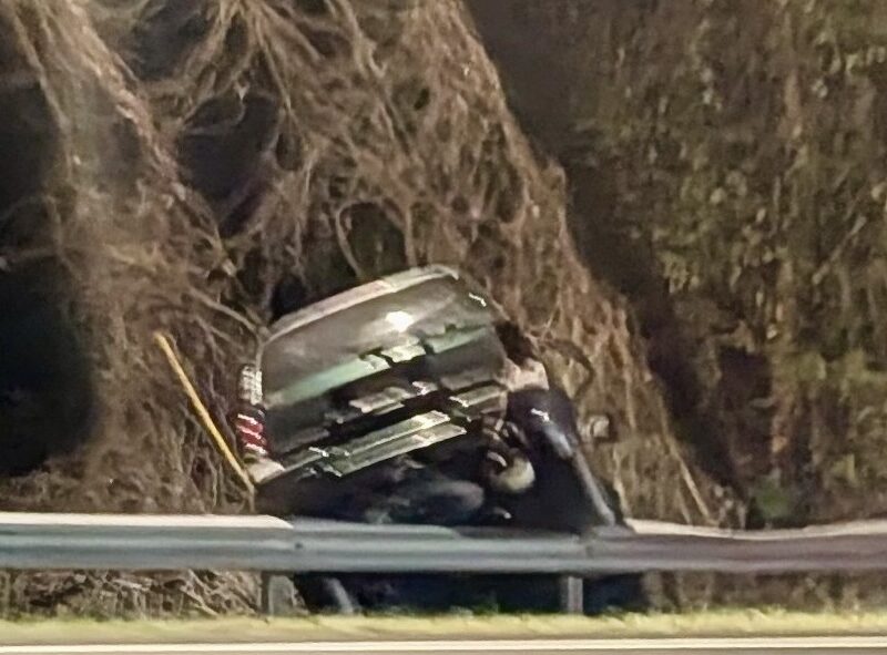 Car over guardrail featured image