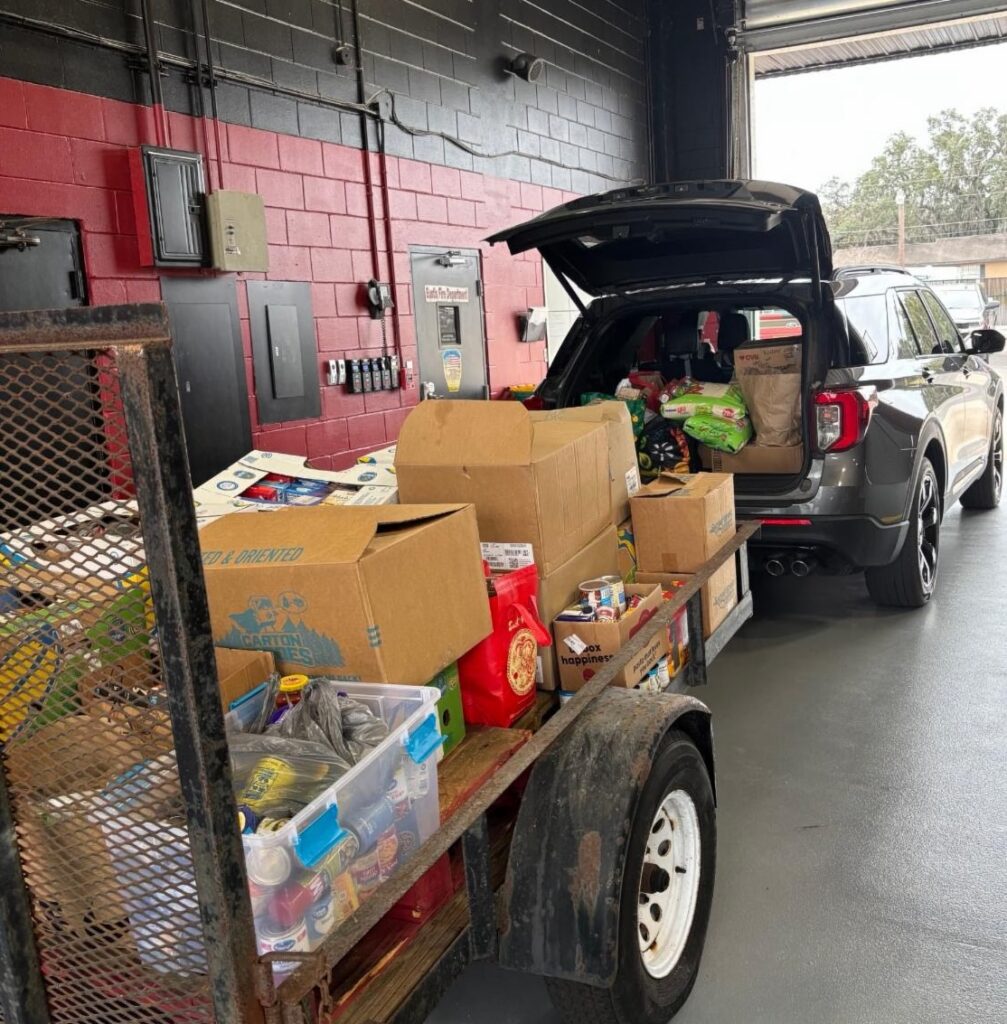 Eustis Fire Department Food Drive Eustis Fire Department Food Drive