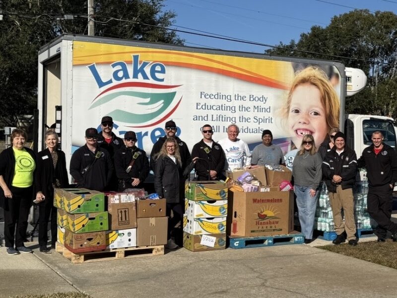 Eustis Fire Department Trailer Donations
