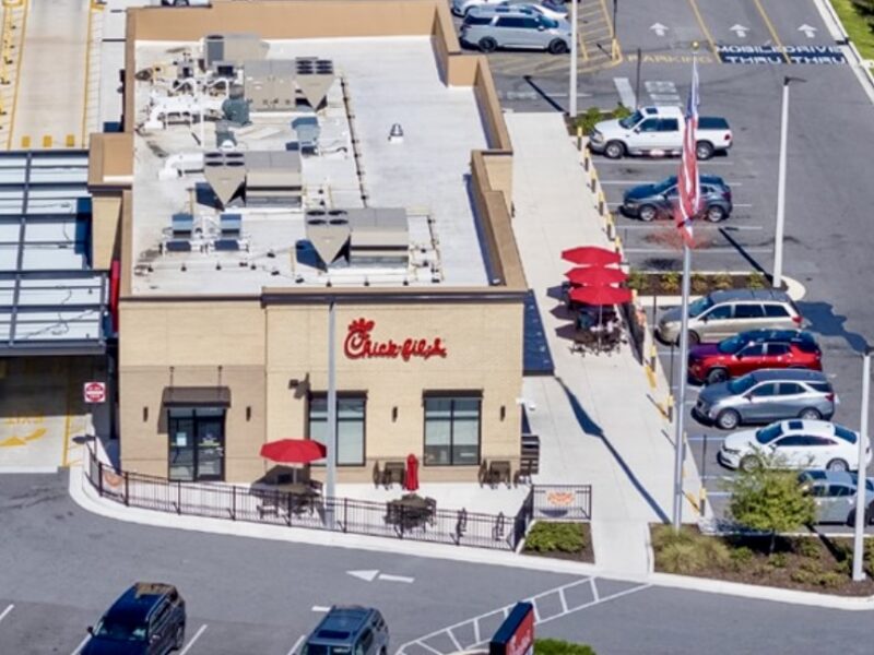 The Chick fil A in Leesburg opened in 2024.