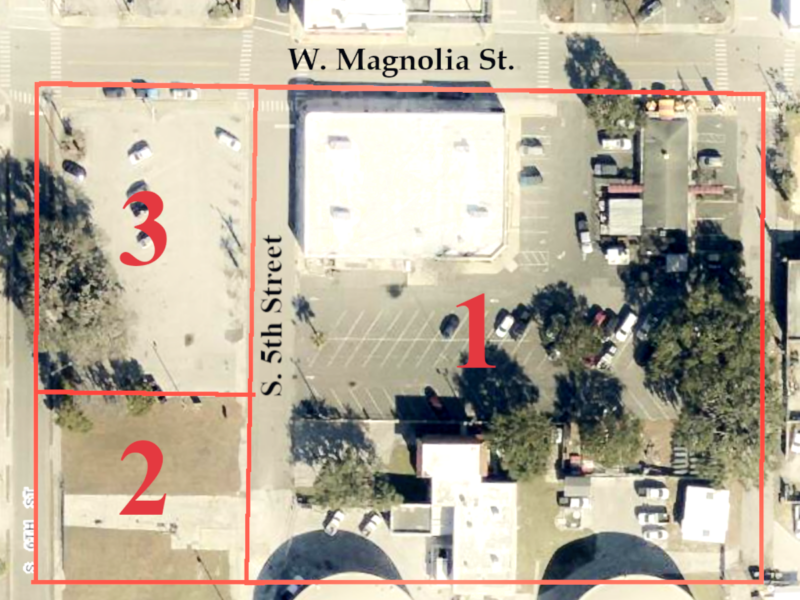 5th Street Downtown Parking Project area 3